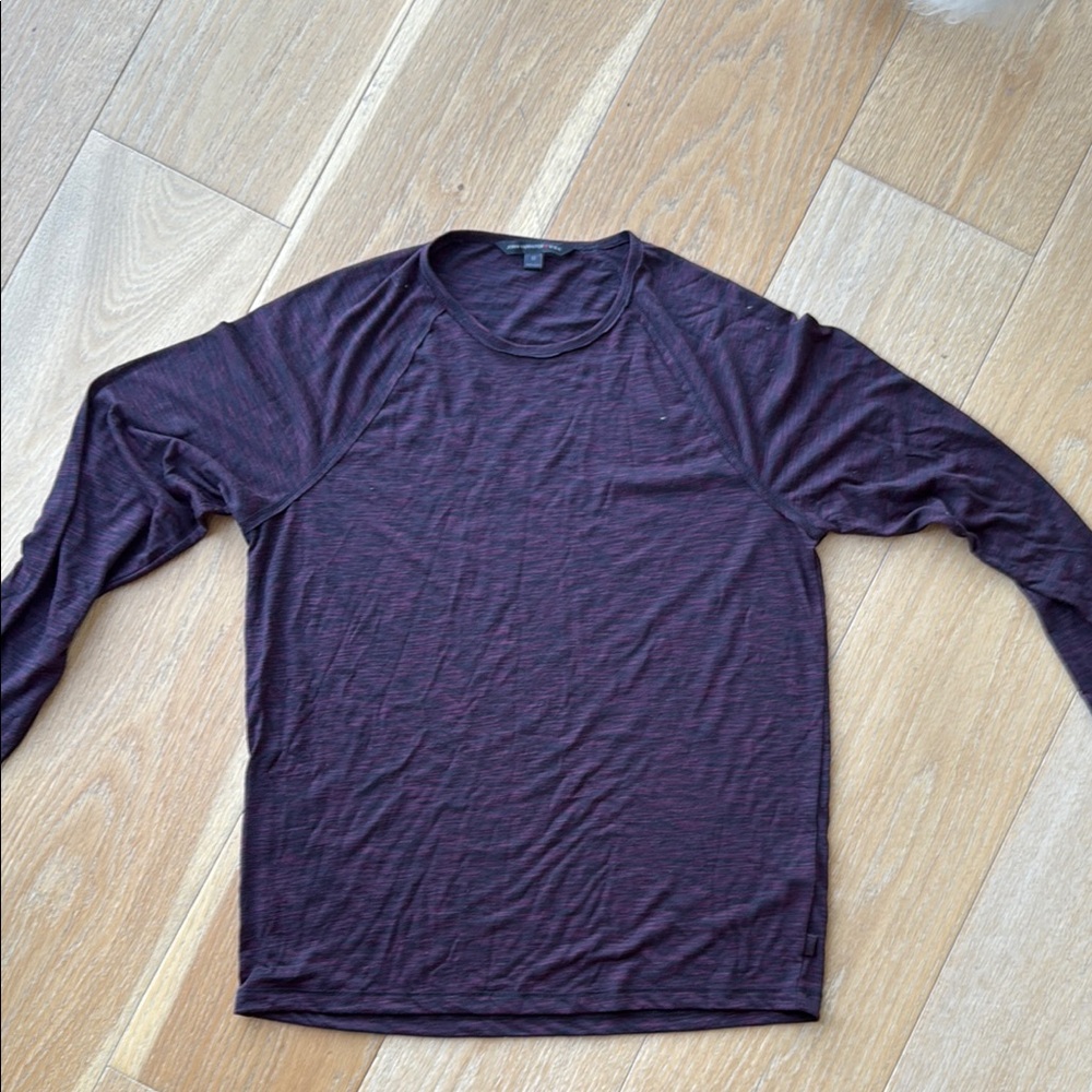 John Varvatos Men's Dark Purple Shirt